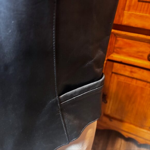 Ying Ying of Nevada Black Leather Studded Vest | Size S - Picture 2 of 7